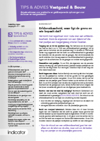 Tips & Advies Vastgoed & Bouw